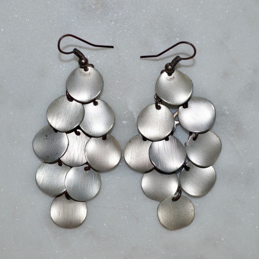 Silver Dangle Fashion Jewelry Earrings